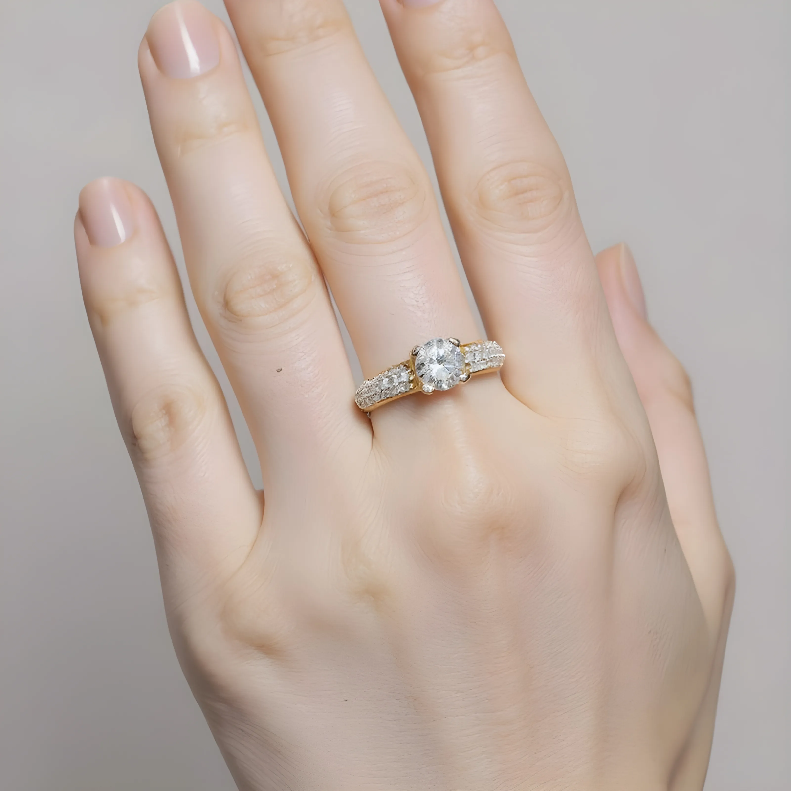 Diamond Engagement Ring view 2