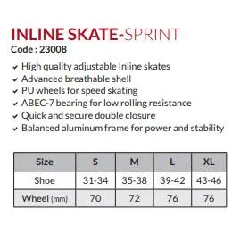 Cosco Inline Skate-Sprint view 4