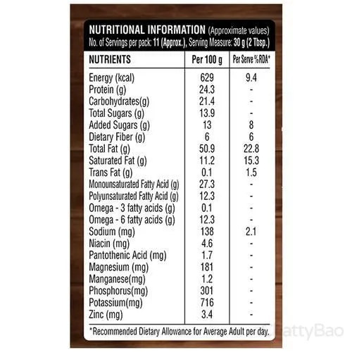 Saffola Peanut Butter With Jaggery Creamy 350 g view 3