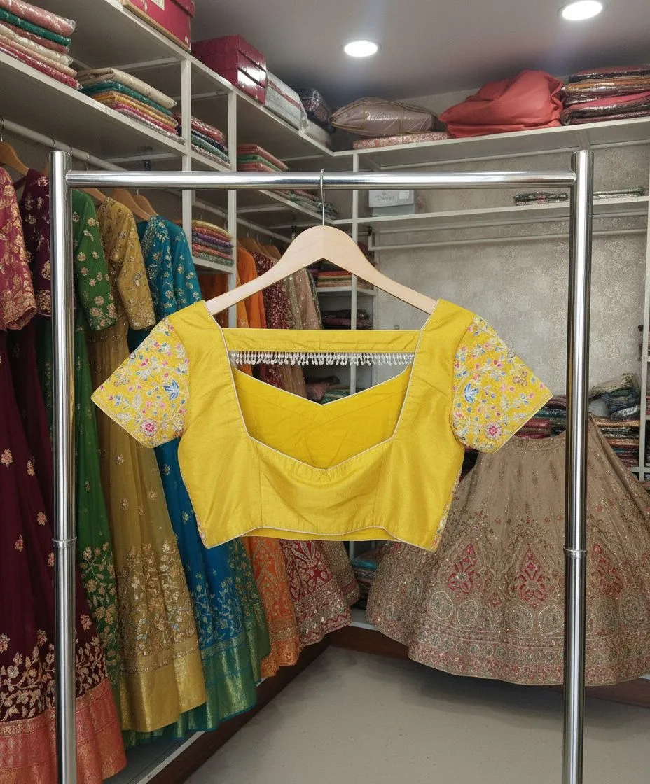 Resha House Embroidered Blouse view 2