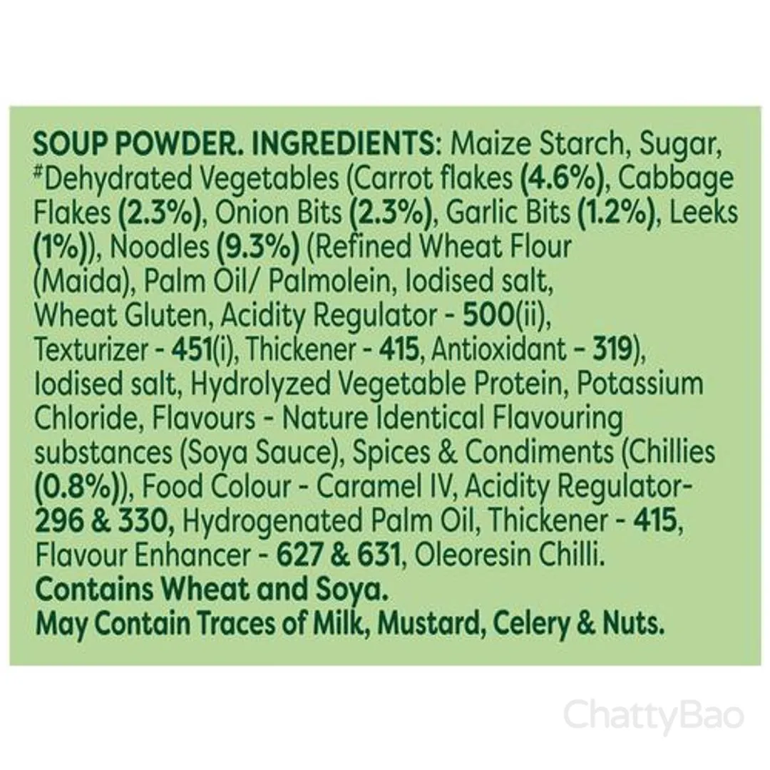Knorr Chinese Hot And Sour Veg Soup 41 g view 3