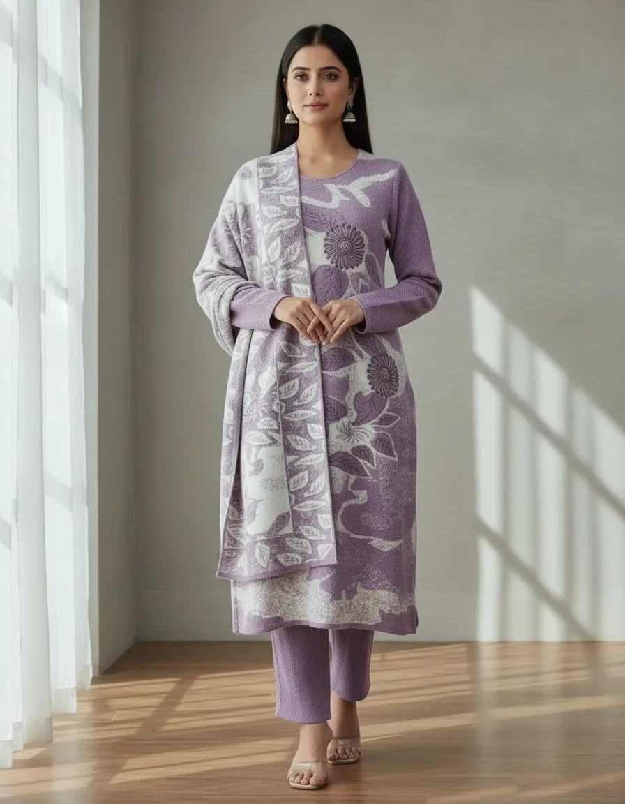 Woollen Suit Set view 2