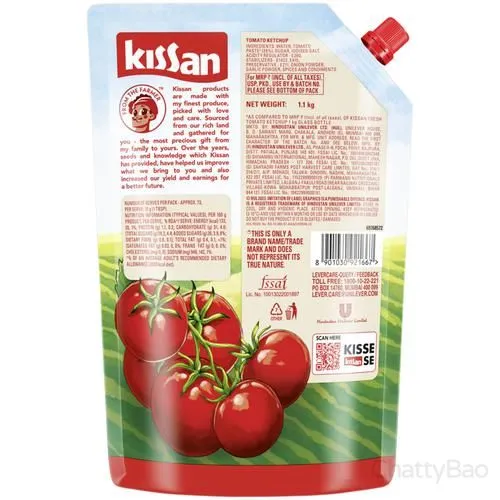 Kissan Fresh Tomato Ketchup 1.1 Kg view 2