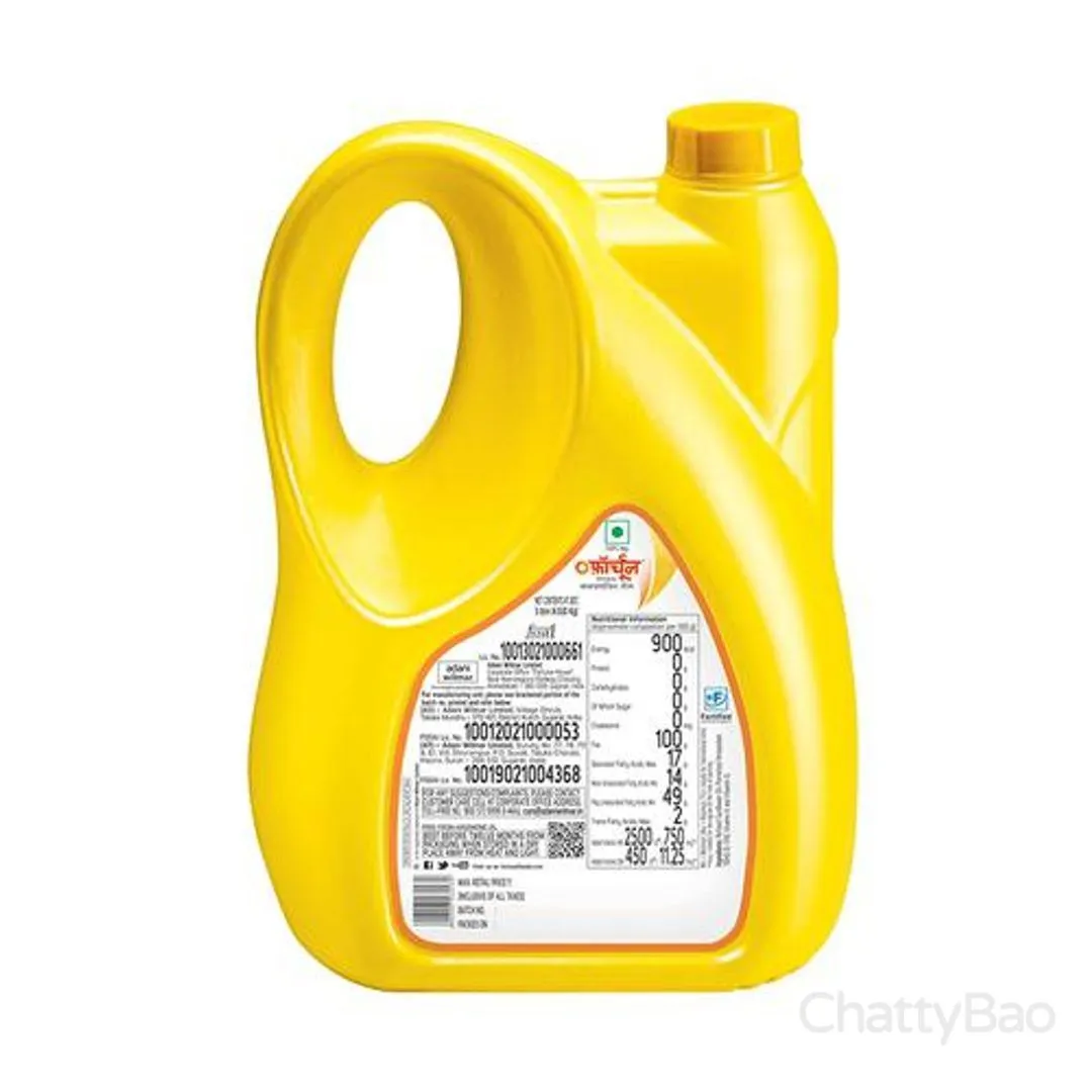 Fortune Refined Sunflower Oil 5 L  view 2