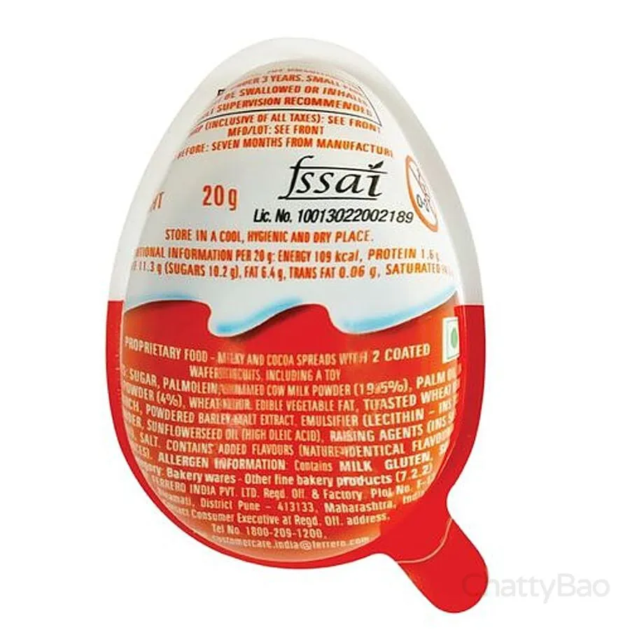 Kinder Joy - With Surprise Blue 20 g view 2