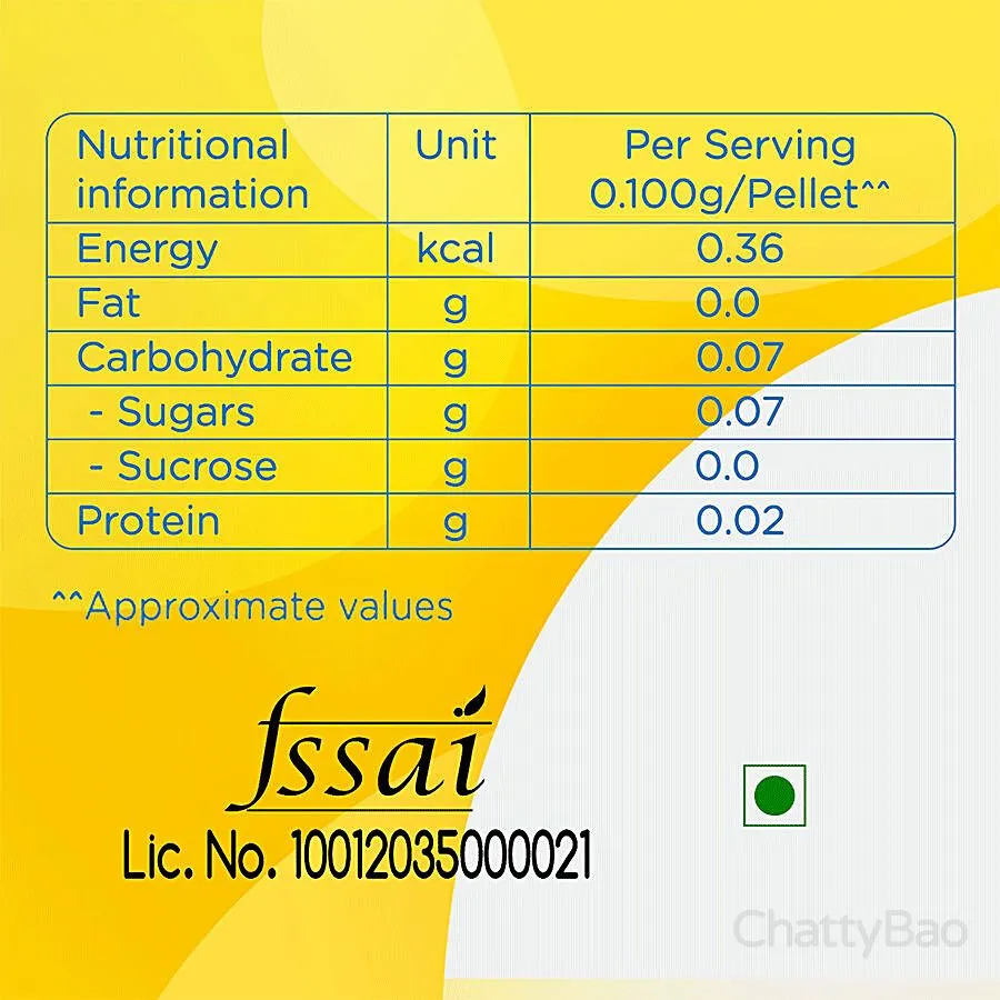 Sugar Free Gold Low Calorie Sweetner Pellets 300 Pieces view 3