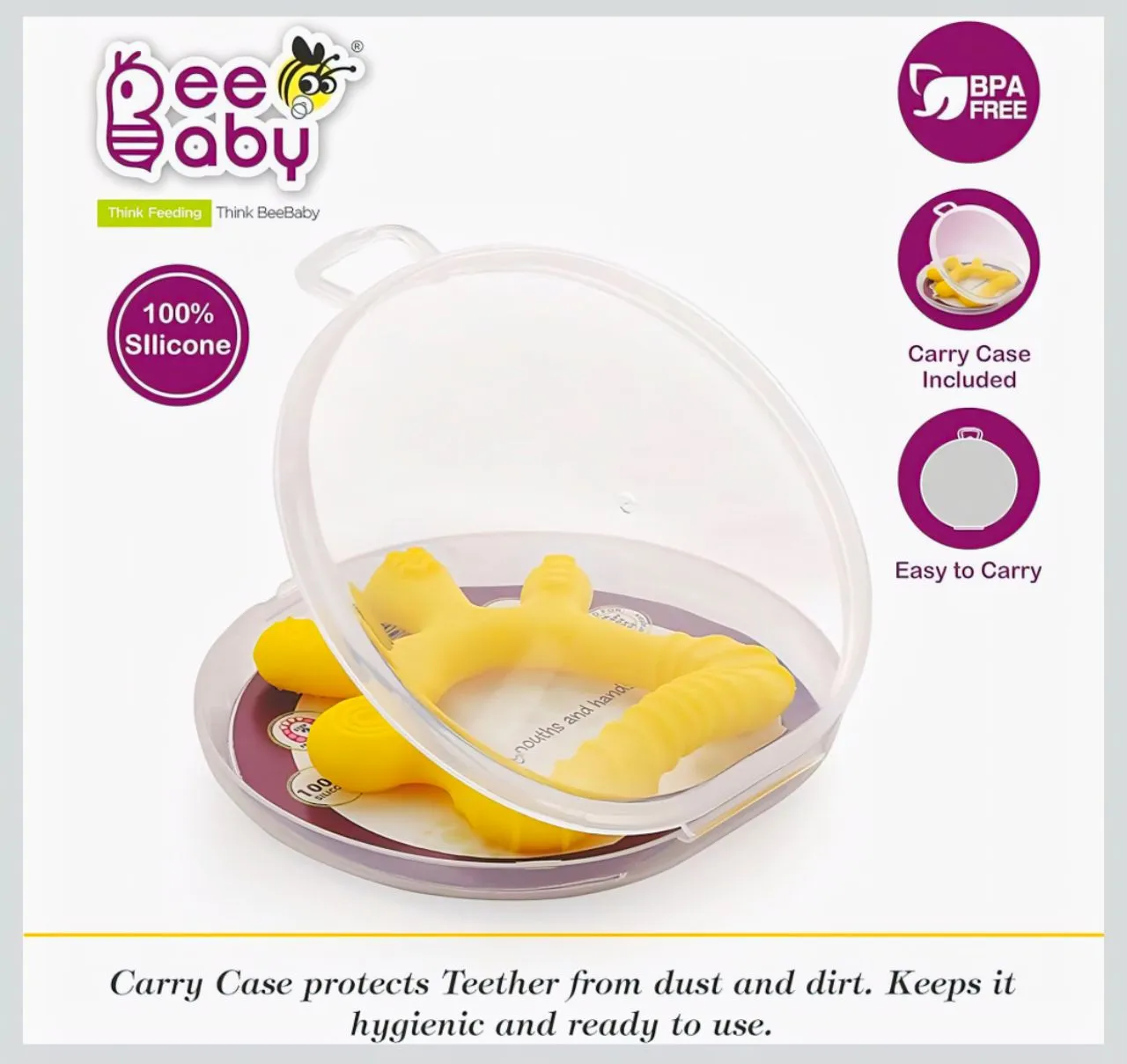 Silicone Baby Teether view 2