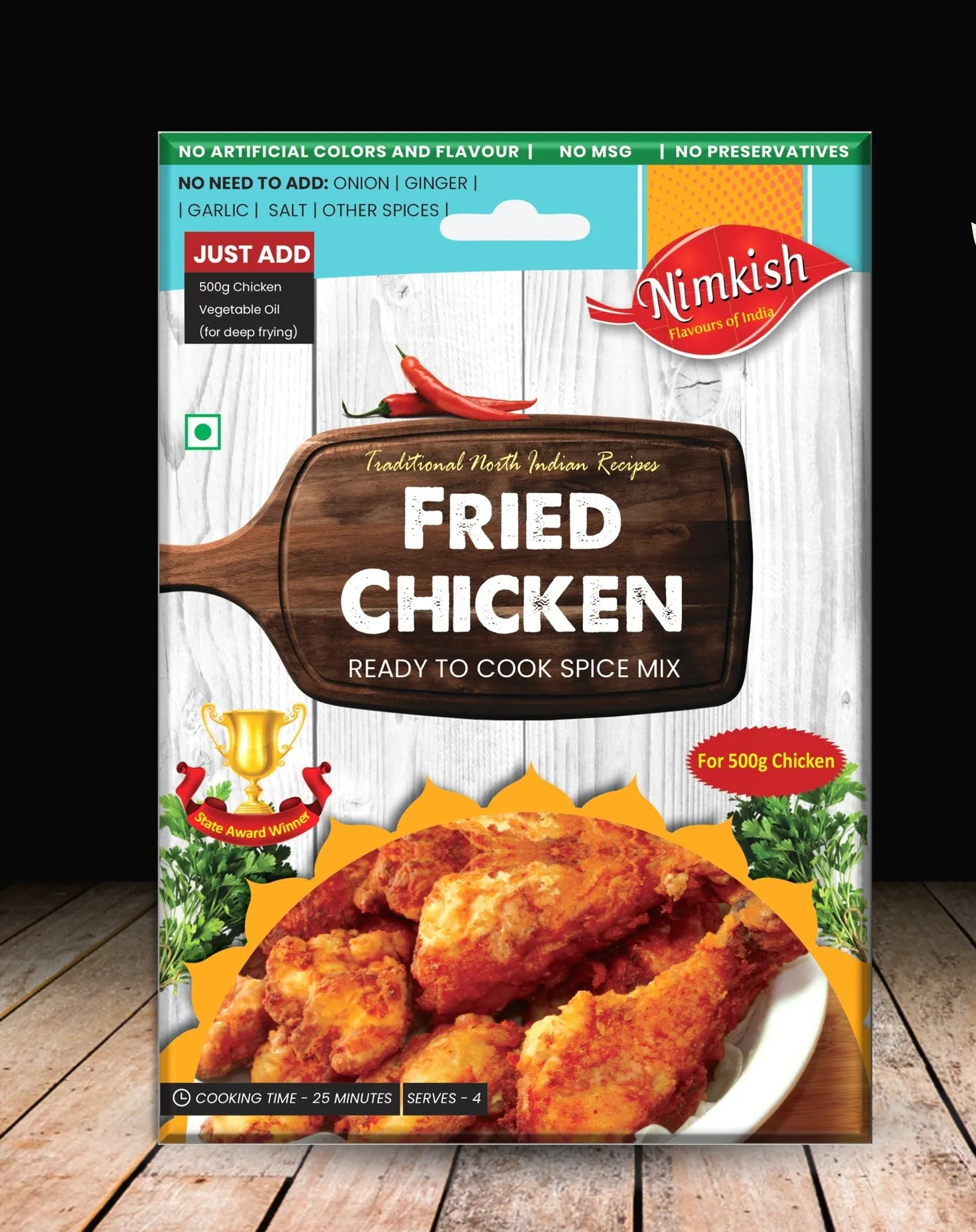 Nimkish Fried Chicken Mix view 2
