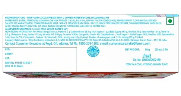 Kinder Joy Milk Chocolate 60 g view 2