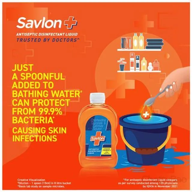 Savlon Antiseptic - Disinfectant 500 ml view 4