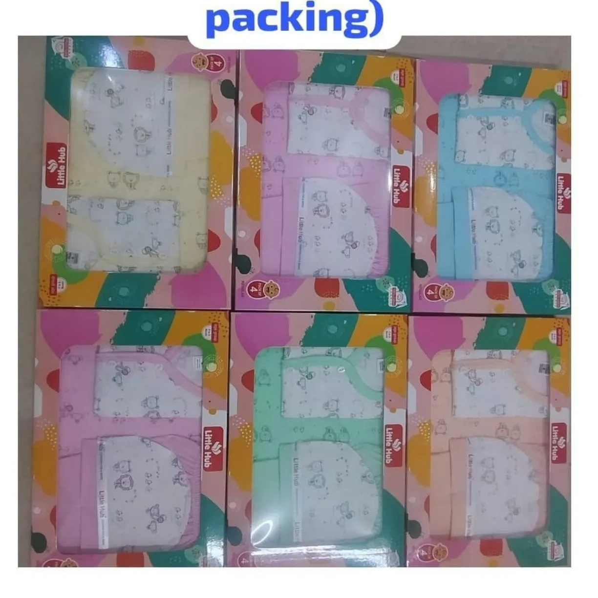 Hello Baby Cotton Muslin Swaddles view 2