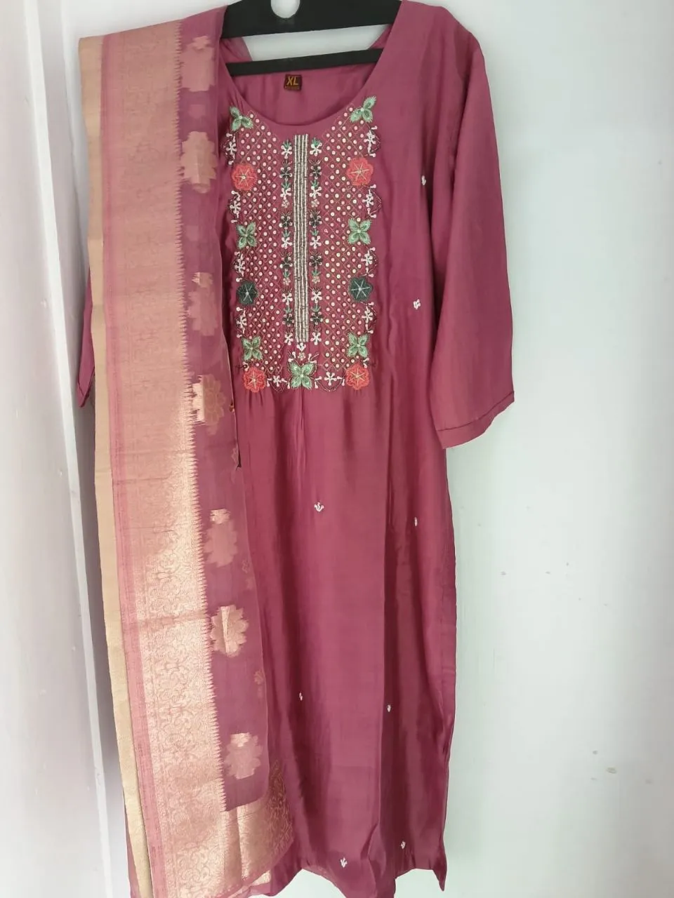 Embroidered Ethnic Kurta view 2