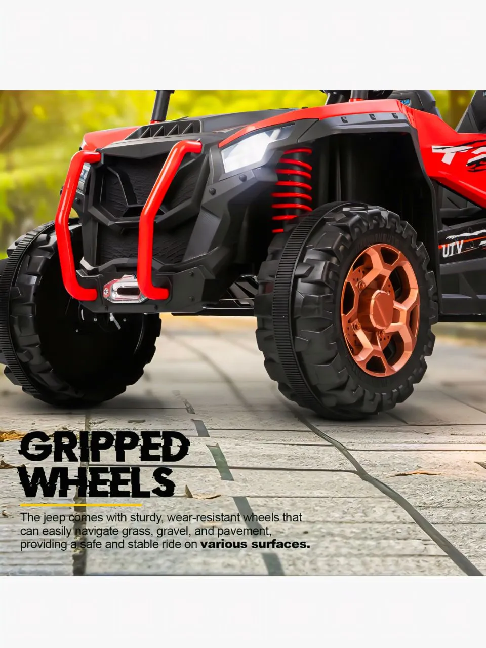 Baybee Rumble Battery Operated Jeep view 3