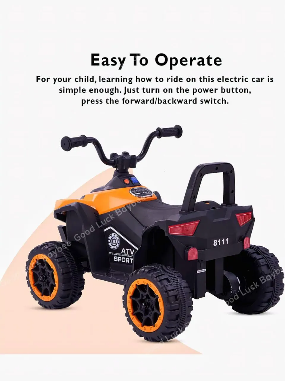 Baybee ATV Quad Bike view 8