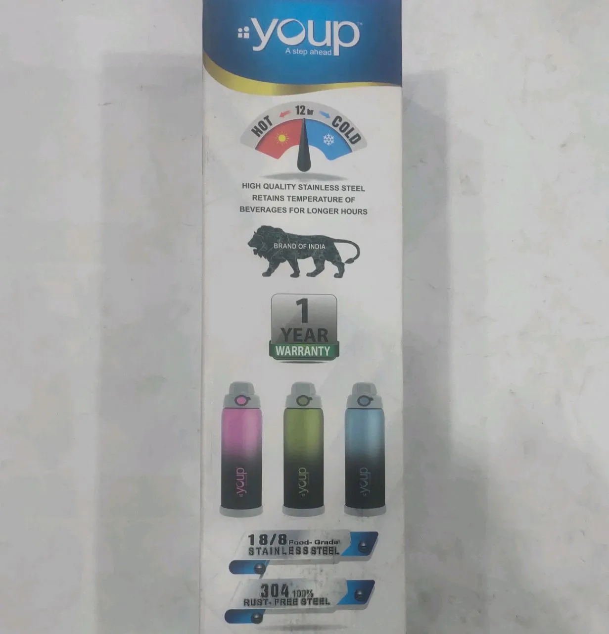 Youp Emerald YP 804, Pink, 800ml, 1 Pcs view 3