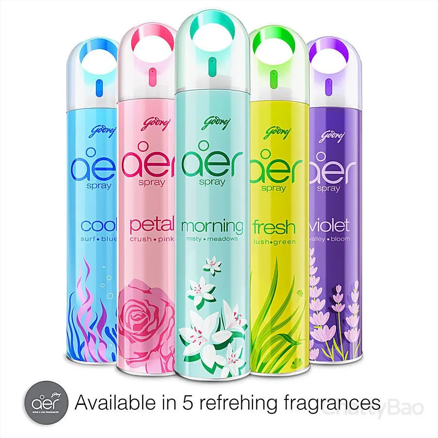 Godrej Aer Room Freshener Spray - Cool Surf Blue 220 ml view 6