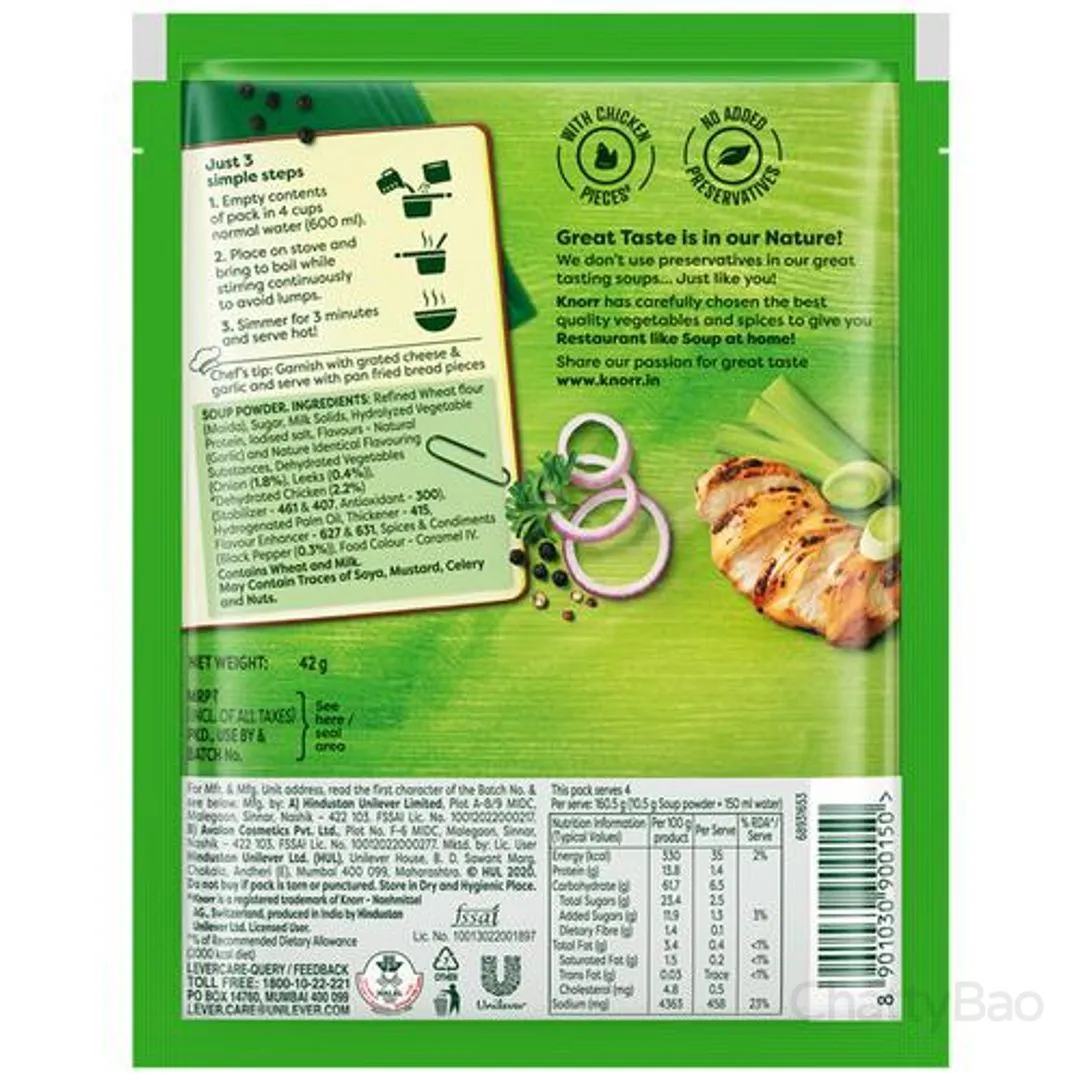 Knorr Classic Chicken Delite Soup 42 g view 2