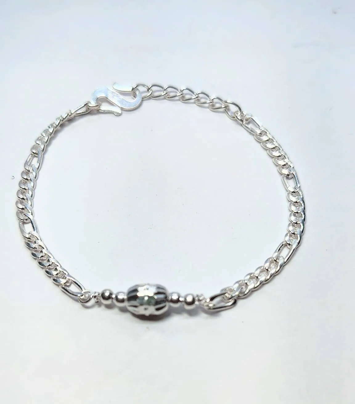 Silver Filigree Rakhi (AVRH-32) view 3