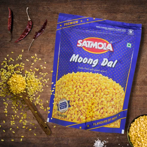 Satmola Classic Moong Dal Namkeen 250 g view 3