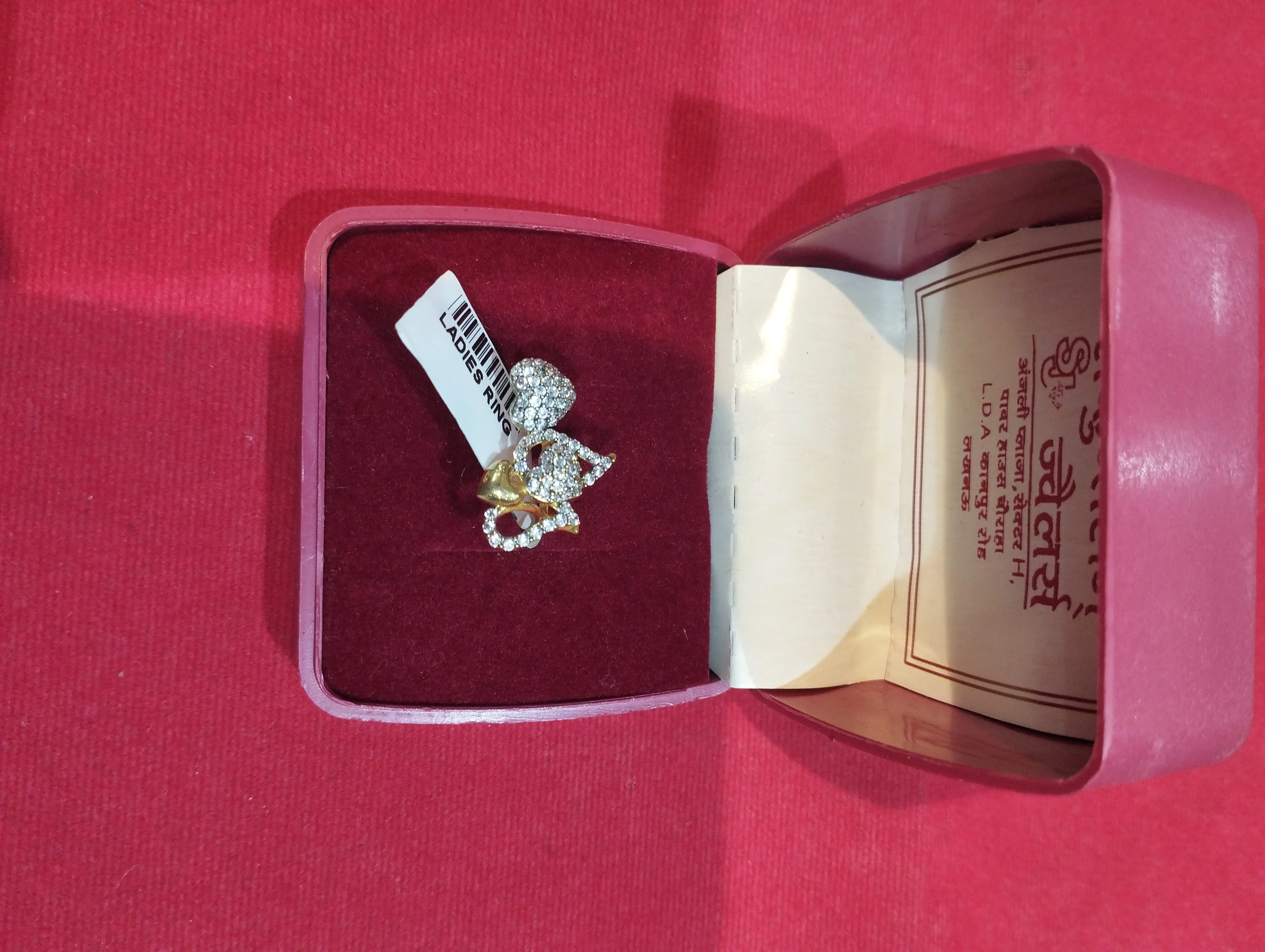 Ladies Ring750hm view 2