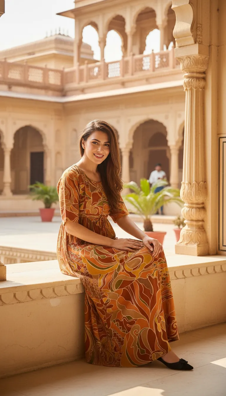 MTF-19387-B Maternity Dress