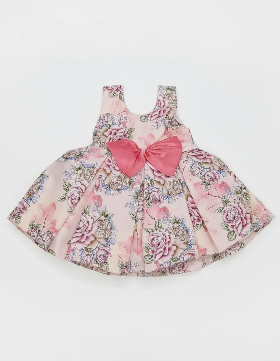 Girls Floral Dress view 2