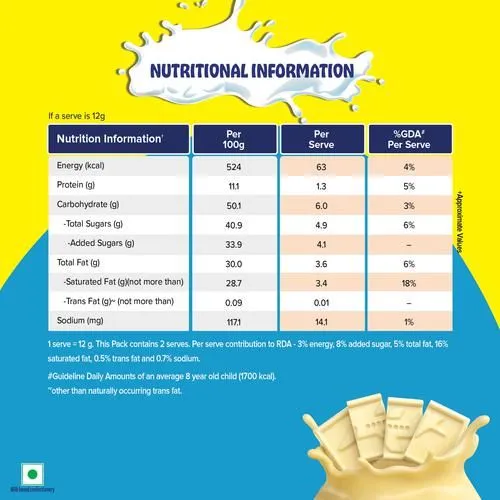 Nestle Milkybar White Chocolate 24.5 g view 3