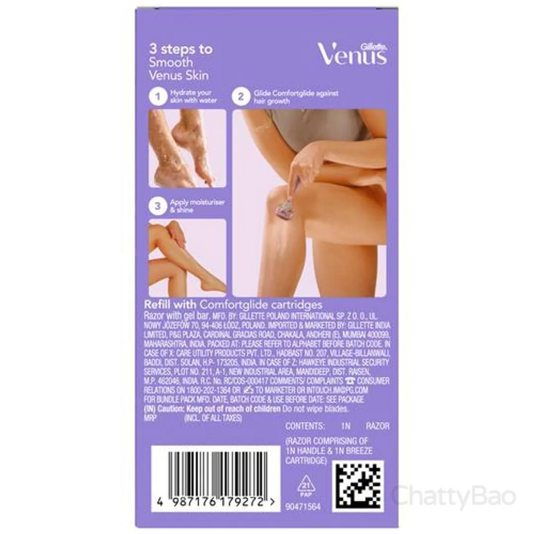 Gillette Venus Comfort Glide - Razor Blade for Women 1 Piece view 2