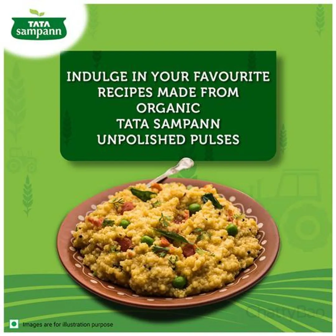 Tata Sampann Organic Masoor Dal 500 g view 4