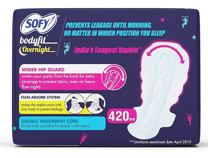 Sofy Bodyfit Overnight - XXXL 3 Pads view 2
