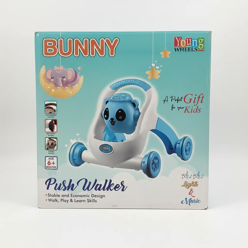Young Wheels Bunny Push Walker