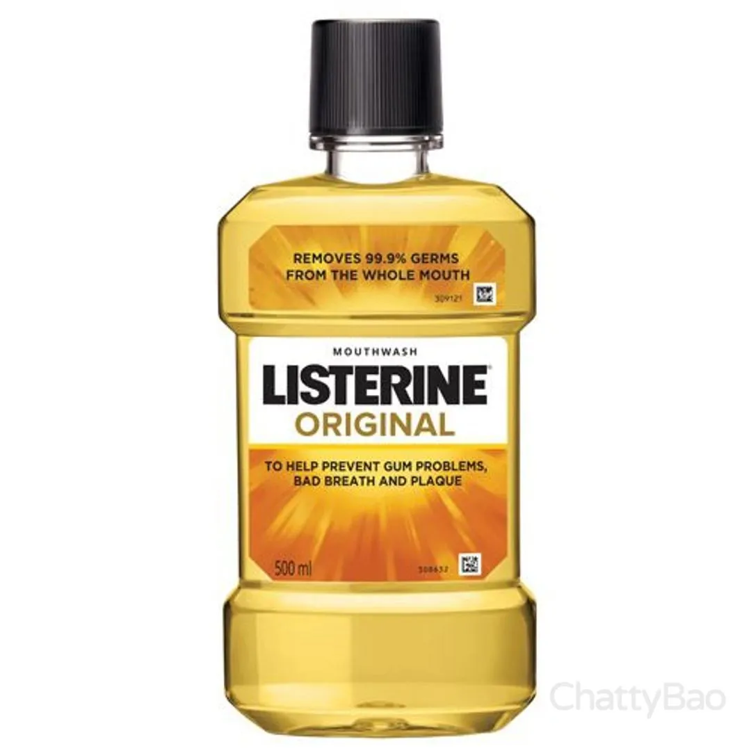 Listerine Original Mouthwash 500 ml view 2