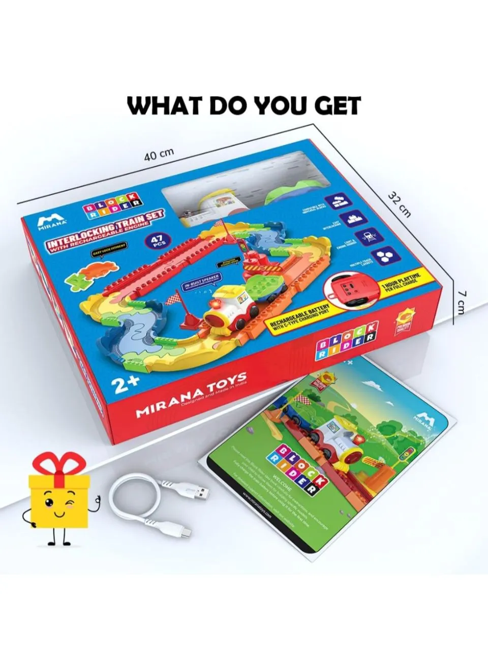 Electric Toy Train Set view 3