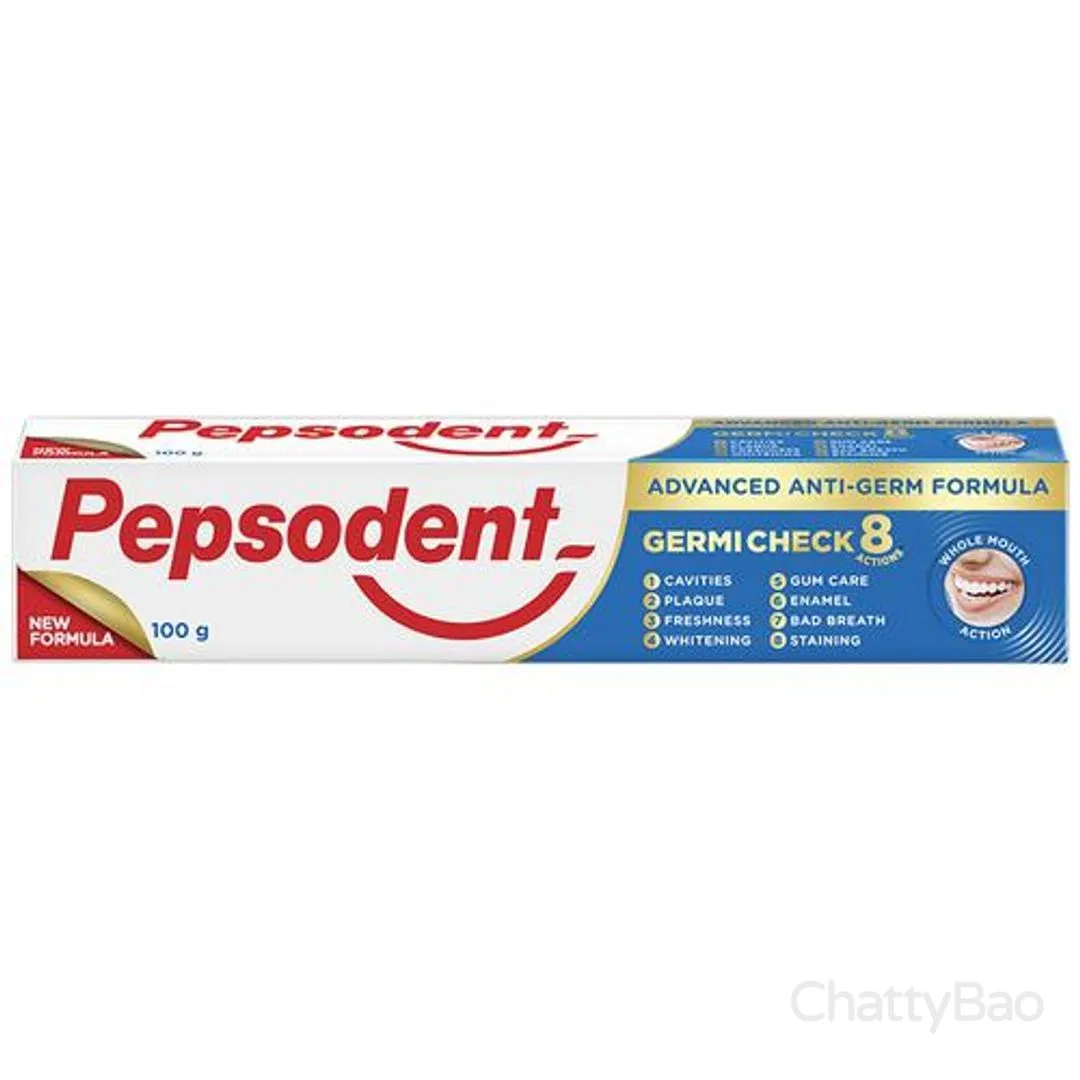Pepsodent Toothpaste - Germicheck 12h Germ Protection 100 g view 2