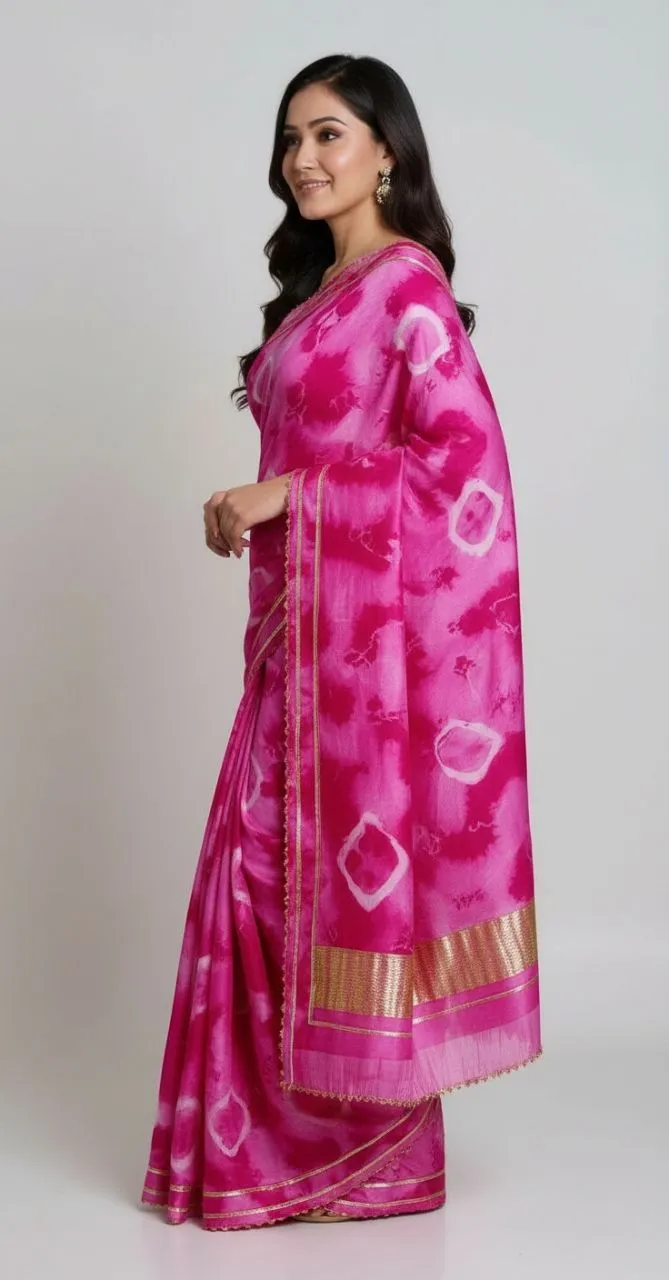 Tie-Dye Saree view 4