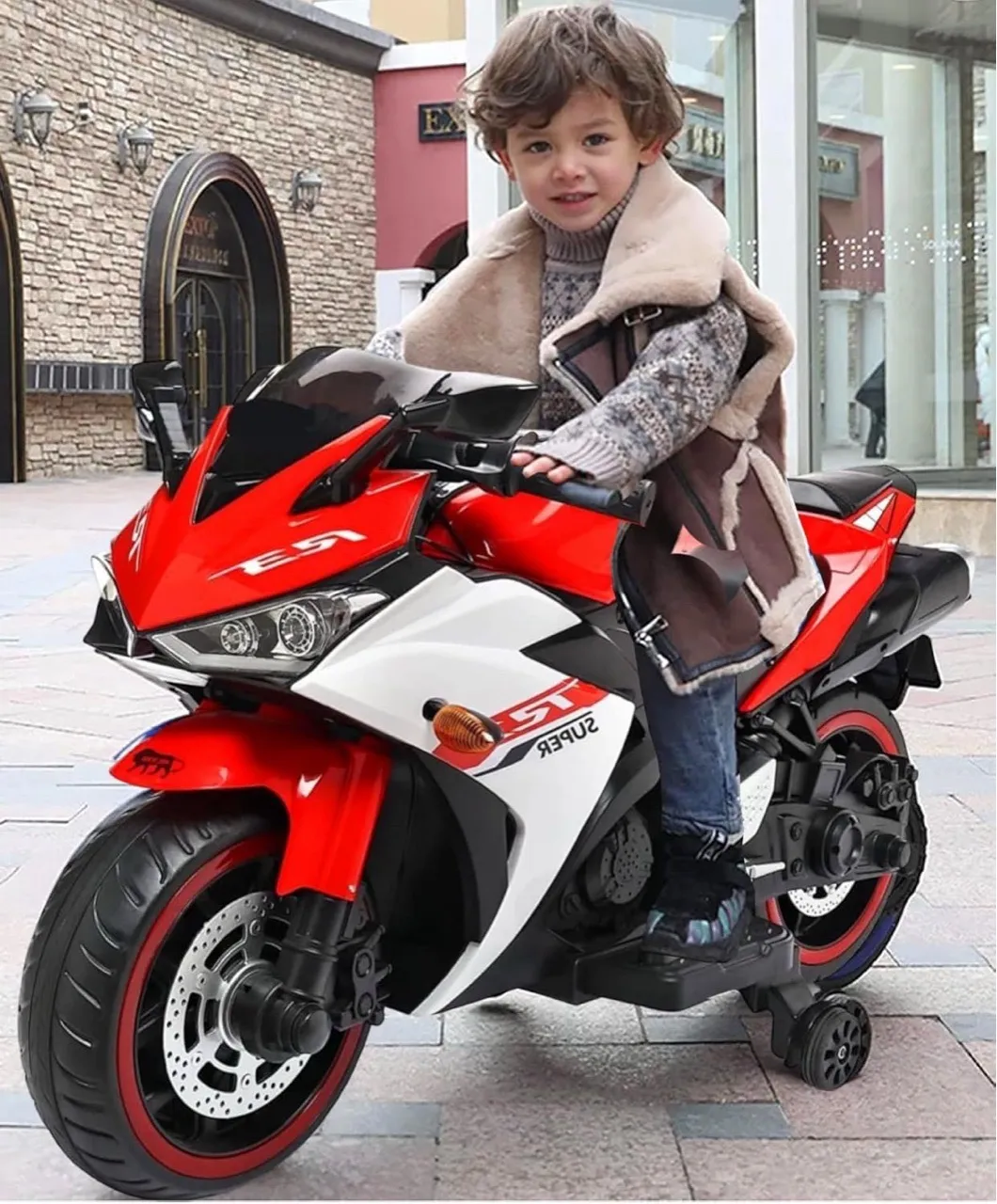 R3 Super Kids Battery Bike view 2