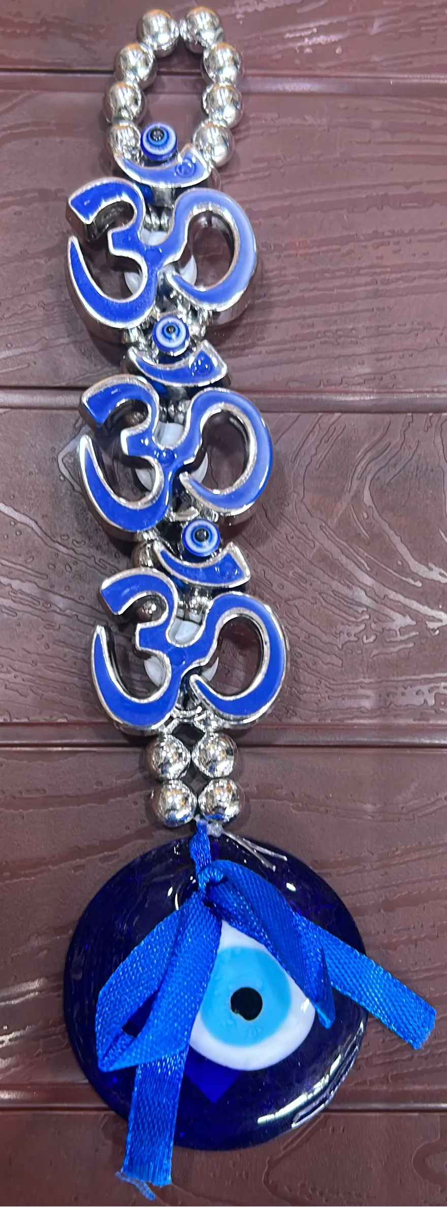 Om and Evil Eye Wall Hanging view 2