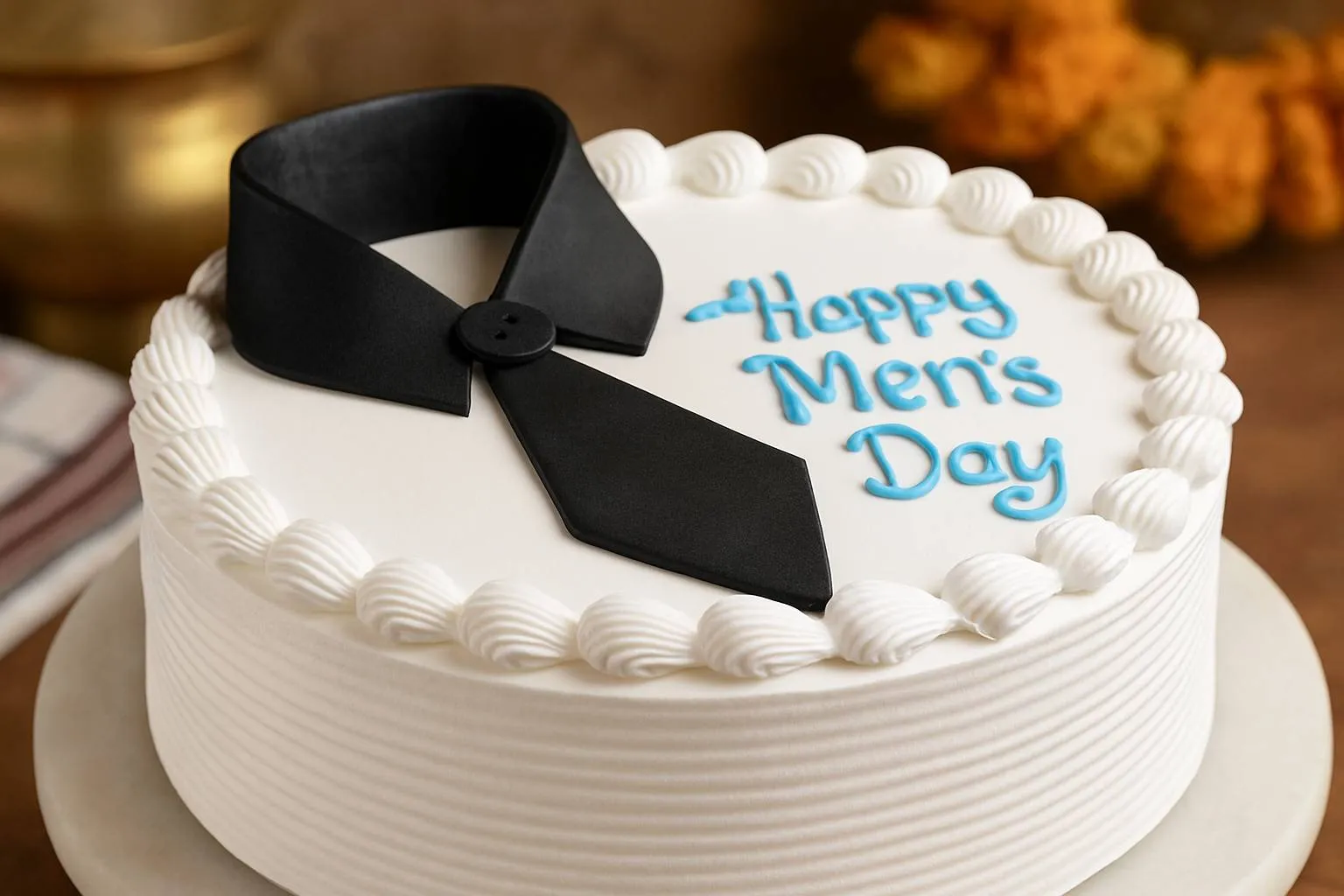 Mens Day Celebration Cake view 2