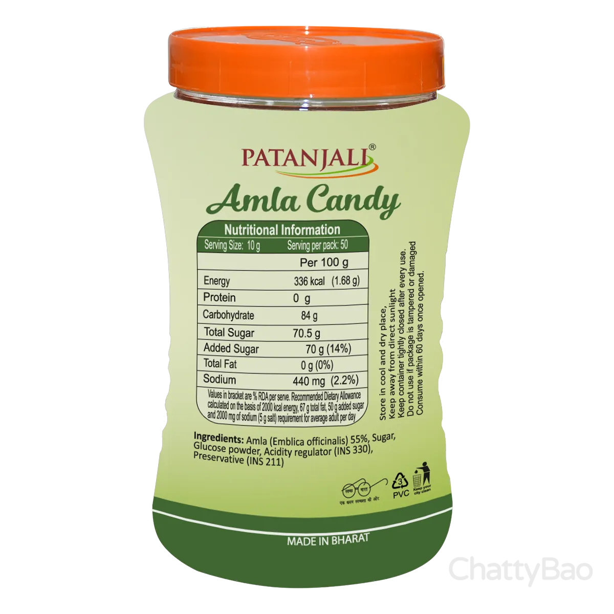 Patanjali Amla Candy 500 g view 2