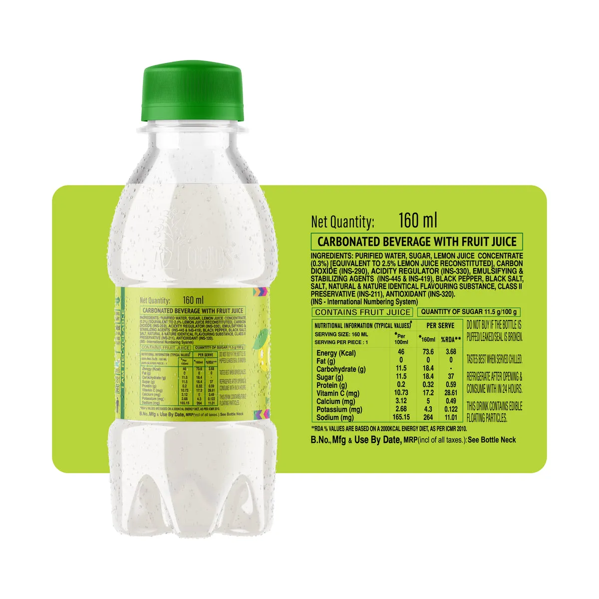 Lahori Nimboo 160 ml view 2