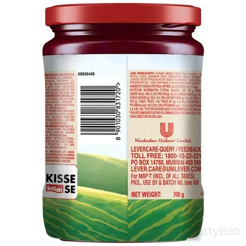 Kissan Mixed Fruit Jam 700 g view 2