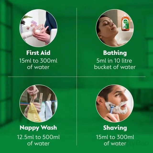 Dettol Antiseptic Liquid 550 ml view 4