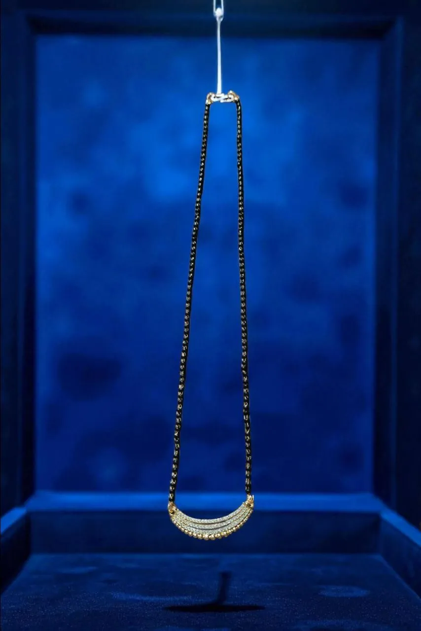 Ad Stone Beaded Mangalsutra view 3