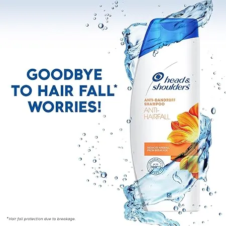 Head & Shoulders Anti Dandruff Shampoo Anti Hairfall 340 ml view 3