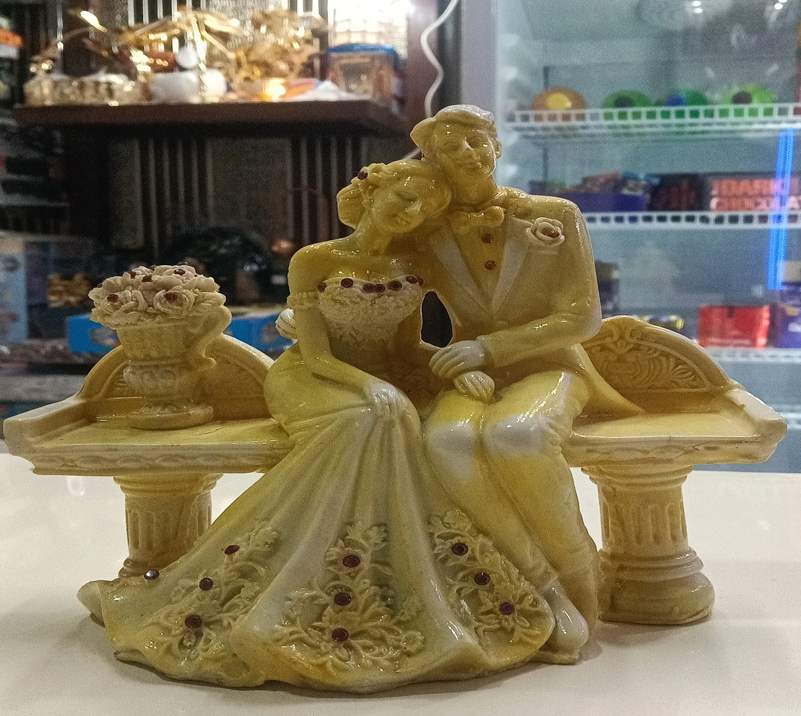 Wedding Couple Figurine view 2