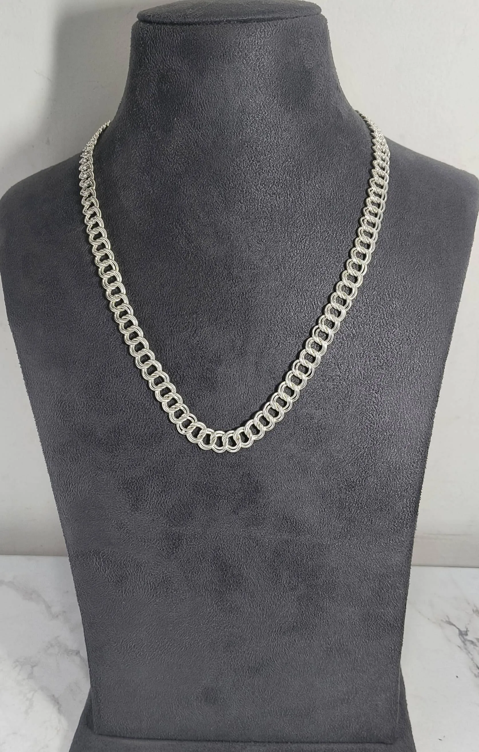 Elegant Silver Chain (AVSC-38) view 3
