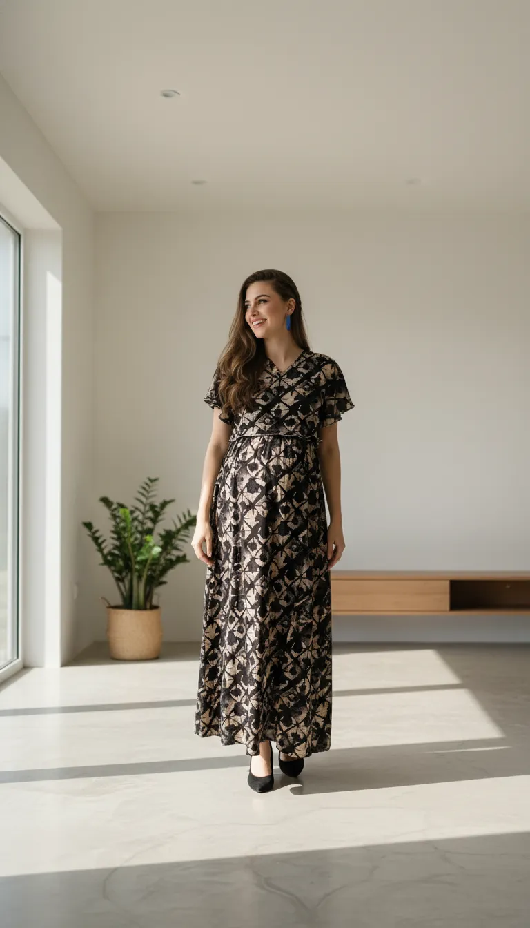 Minelli Maternity Long Dress view 2