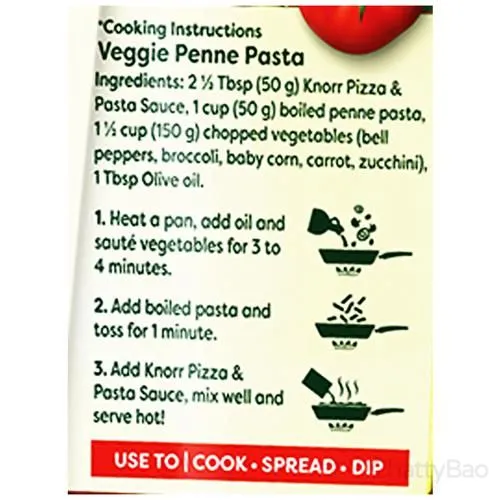 Knorr Pizza and Pasta Sauce 200 g view 3