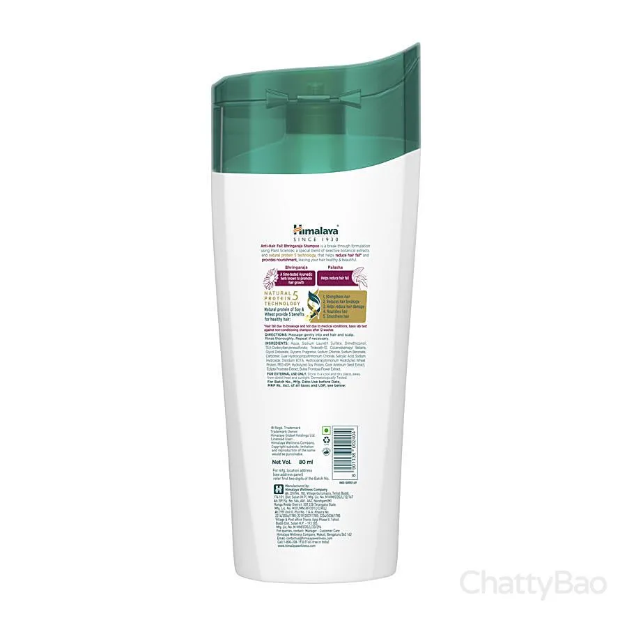Himalaya Anti-Hair Fall Shampoo With Bhringaraja 80 ml view 2