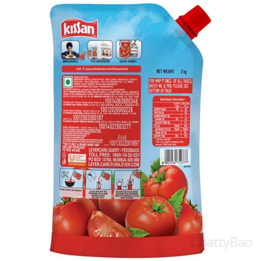 Kissan Fresh Tomato Ketchup 2 Kg view 2